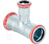 Geberit Mapress Té réducteur acier C d35-18 21213