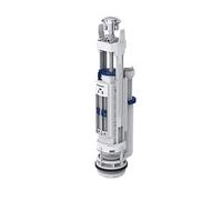 Geberit - Mécanisme de chasse, pour valve Geberit série 290, double charge de chasse, de rechange longue + 72 mm (243.321.00.1)