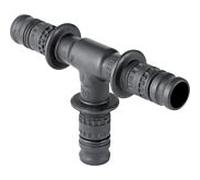 Geberit Mepla pièce en T 626310005 Ø 50mm, PVDF, peu importe