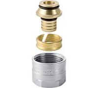 Geberit Mepla raccord de connexion 641534222 laiton, Ø 16mmxG 3/4, à eurocône