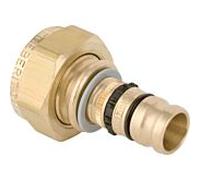 Geberit Mepla transition 606580005 Ø 50mmxG 2000 3/4, bronze à canon, avec écrou-raccord