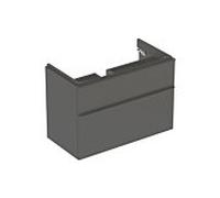Geberit meuble bas Smyle Square 500354JK1 88,4x61,7x47cm, lave, 2 tiroirs, pour lavabo