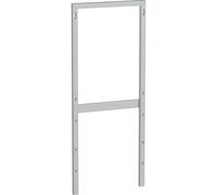 Geberit cadre d'espacement 131011001 raccordement d'eau au milieu à l'arrière, aluminium poli