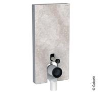 Geberit Module WC Monolith 131003JV5–101cm, entrée d'eau latérale, tubulure P, Grès/aluminium