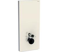 Geberit Monolith module sanitaire pour WC suspendu, 114 cm, entrÃ©e deau derriÃšre au centre, avec tubulure de raccordement, Coloris: Gris sable de verre / Aluminium - 131.031.JL.5