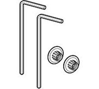 Geberit montage mural des toilettes EFF2 jeu d'outils 597210000 pour installation par le haut