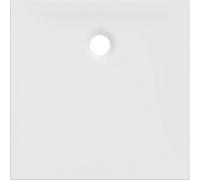 receveur de douche Geberit Nemea 550590001 80 x 80 cm, carré, blanc / mat