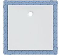 Geberit Olona receveur de douche 550902001 blanc / mat, carré, 100 x 100 x 4 cm