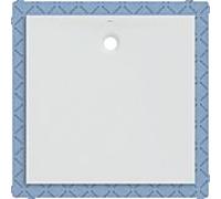Geberit – Receveur de douche Olona 550903001 – Carré 120x120x4 cm – Blanc mat