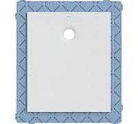 Geberit Receveur de douche rectangulaire Olona 550905001 blanc mat 90 x 75 x 4 cm