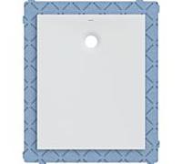 Geberit Receveur de douche Olona 550909001 rectangulaire 100 x 80 x 4 cm blanc mat