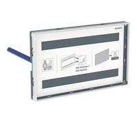 Geberit Plaque de recouvrement Omega 115088001 spécifique au client, affleurante, avec cadre
