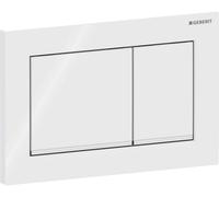 Geberit Omega20 bouton de chasse d'eau pour WC blanc 115.080.11.1