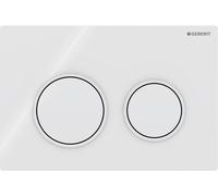 Geberit Omega20 bouton de chasse d'eau pour WC blanc 115.085.11.1