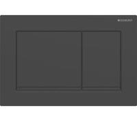 Geberit Omega20 bouton de chasse d'eau pour WC noir 115.080.16.1