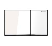 Geberit Omega60 bouton de chasse d'eau pour WC blanc 115.081.SI.1