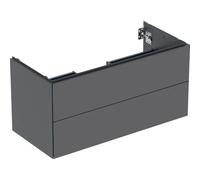 Geberit One armoire 103.6x47x50.4 cm sous-lavabo suspendu graphite 505.264.00.3