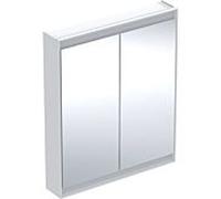 Geberit ONE - Spiegelschrank mit ComfortLight 2 Türen Aufputzmontage 750x900x150mm weiß