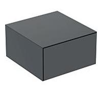 Geberit Armoire latérale ONE 45×24,5×47 cm avec 1 tiroir Noir mat 505.078.00