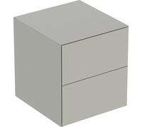Geberit ONE armoire latérale avec deux tiroirs, 45x49,2x47cm, 505.077.00, Couleur: greige laquÃ© mat