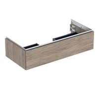 Geberit meuble sous-vasque One 505074006 103,6 x 50,4 x 47 cm, structure en noyer hickory/mélamine, tiroirs 2000