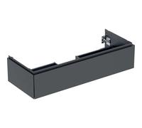 Geberit ONE armoire sous lavabo, 1 tiroir, 118.4x26,6x47cm, 505.075.00.8, Couleur: noir mat