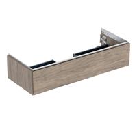 Geberit ONE armoire sous lavabo, 1 tiroir, 118.4x26,6x47cm, 505.075.00., Coloris: Structure en bois de noyer hickory / mÃ©lamine - 505.075.00.6