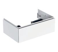 Geberit ONE armoire sous lavabo, 1 tiroir, 74x26,6x47cm, 505072001, Couleur: laqué blanc brillant - CM
