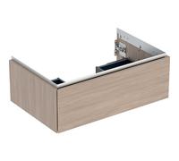 Geberit ONE - Unterschrank für Waschtisch/-platte 1 Schublade 740x266x470mm eiche