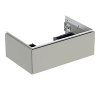 Geberit One meuble sous-vasque 505072007 74 x 50,4 x 47 cm, laqué grège/mat, tiroirs 2000