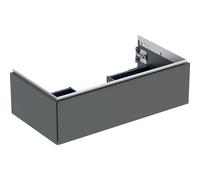 Geberit ONE - Meuble sous vasque avec 1 tiroir 888x266x470mm lava mat/lava mat