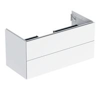 Geberit ONE armoire sous lavabo, 2 tiroirs, 103,6x50,4x47cm, 505.264.00.1, Couleur: laqué blanc brillant