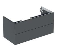 Geberit ONE armoire sous lavabo, 2 tiroirs, 103,6x50,4x47cm, 505264008, Couleur: noir mat - CM