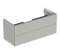 Geberit ONE - Unterschrank für Waschtisch/-platte 2 Schubladen 1184x504x470mm greige matt