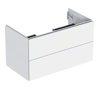 Geberit ONE armoire sous lavabo, 2 tiroirs, 88,8x50,4x47cm, 505263002, Couleur: blanc laqué mat - CM