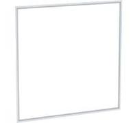 Geberit One cadre de recouvrement 505845001 120 cm, blanc / aluminium peint par poudrage, encastré
