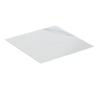 Geberit ONE couvercle pour armoire latérale et élément latéral, grès, 45x0,4x46,5cm, 2., 505081001, Couleur: aspect marbre blanc/mat - CM