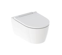 Geberit One cuvette wc avec abattant à descente lente suspendue oui oui blanc brillant 500.202.01.1