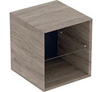 Geberit One élément latéral 505079006 45x49,2x47cm, structure en noyer hickory/mélamine