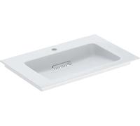 Geberit One lavabo 120x48 cm rectangulaire de meuble blanc 505.017.00.1