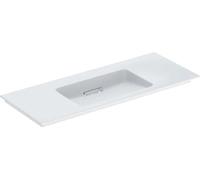 Geberit One lavabo 120x48 cm rectangulaire de meuble blanc brillant 505.016.00.1