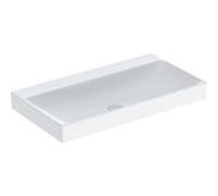 Geberit One lavabo 505021013 90 cm, sans trou pour robinetterie ni trop-plein, blanc KeraTect