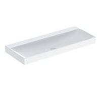 Geberit One lavabo 505021015 120 cm, sans trou pour robinetterie ni trop-plein, blanc KeraTect