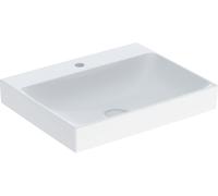 Geberit One lavabo 60x48 cm rectangulaire de meuble blanc brillant 505.020.01.1