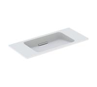 Geberit ONE lavabo design flottant 500390, sans trou de robinetterie, avec tr...