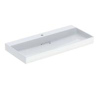 Geberit Lavabo One 505046001 105 cm, perçage central, sans trop-plein, blanc KeraTect