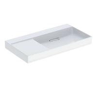 Geberit Lavabo One 505044001 90x48,4 cm sans trop-plein KeraTect blanc sans trou pour robinet