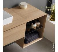 Geberit Élément latéral ONE 45 x 49,2 x 47 cm – Chêne (mélamine) – 505079005