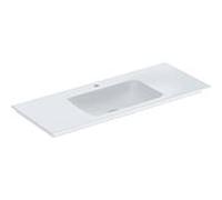 Geberit One meuble lavabo 505010015 120 cm, trou pour robinetterie au milieu, sans trop-plein, blanc KeraTect