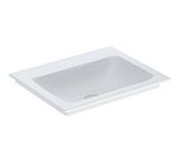 Geberit One meuble lavabo 505011011 60 cm, sans trou pour robinetterie ni trop-plein, blanc KeraTect